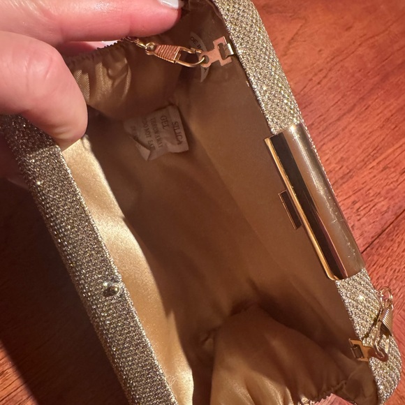 Sparkling Gold Evening Clutch - Picture 5 of 10